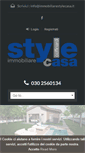 Mobile Screenshot of immobiliarestylecasa.it